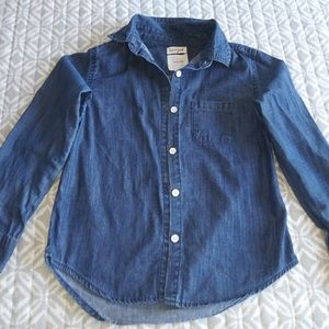 Girls denim shirt